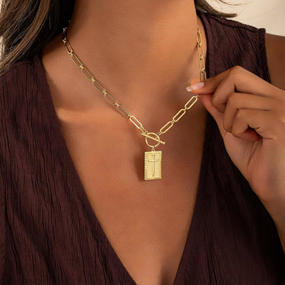 The Dainty Nail Cross Necklace