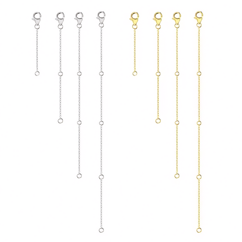 4pc Necklace Extender (2-8in) (5-20cm)