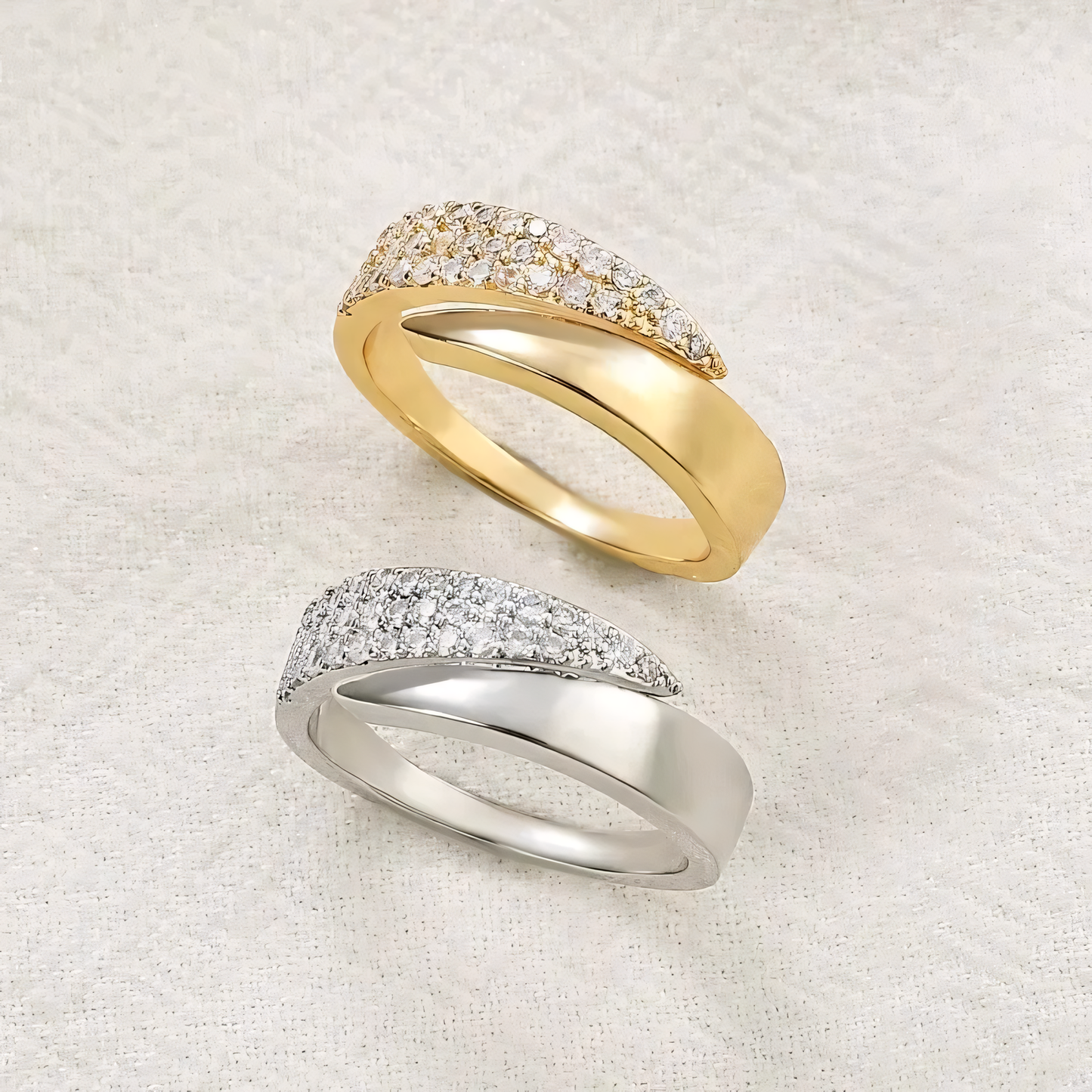 18k Elegant Curve Ring